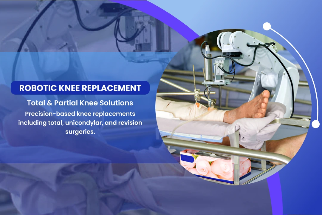 Robotic Knee Replacement mobile